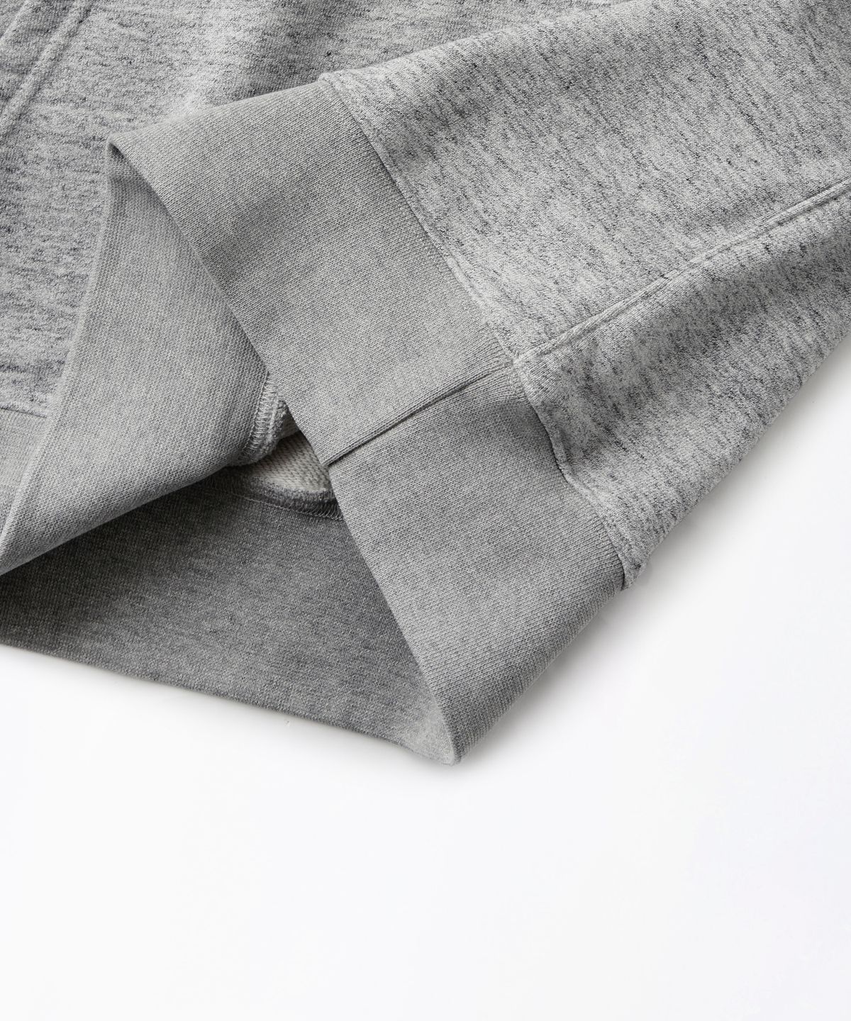 아웃스탠딩(OUTSTANDING) AUTHENTIC COMFORT HOOD SWEAT_HEATHER GRAY