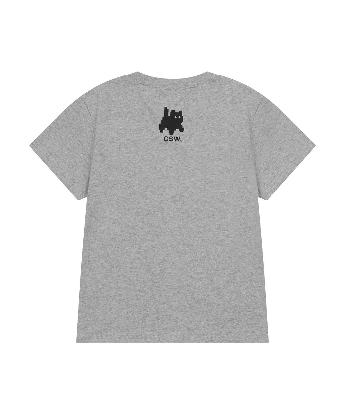 캣세이브더월드(CATSAVETHEWORLD) 키리 풋 스탬프 반팔 티 (3컬러)