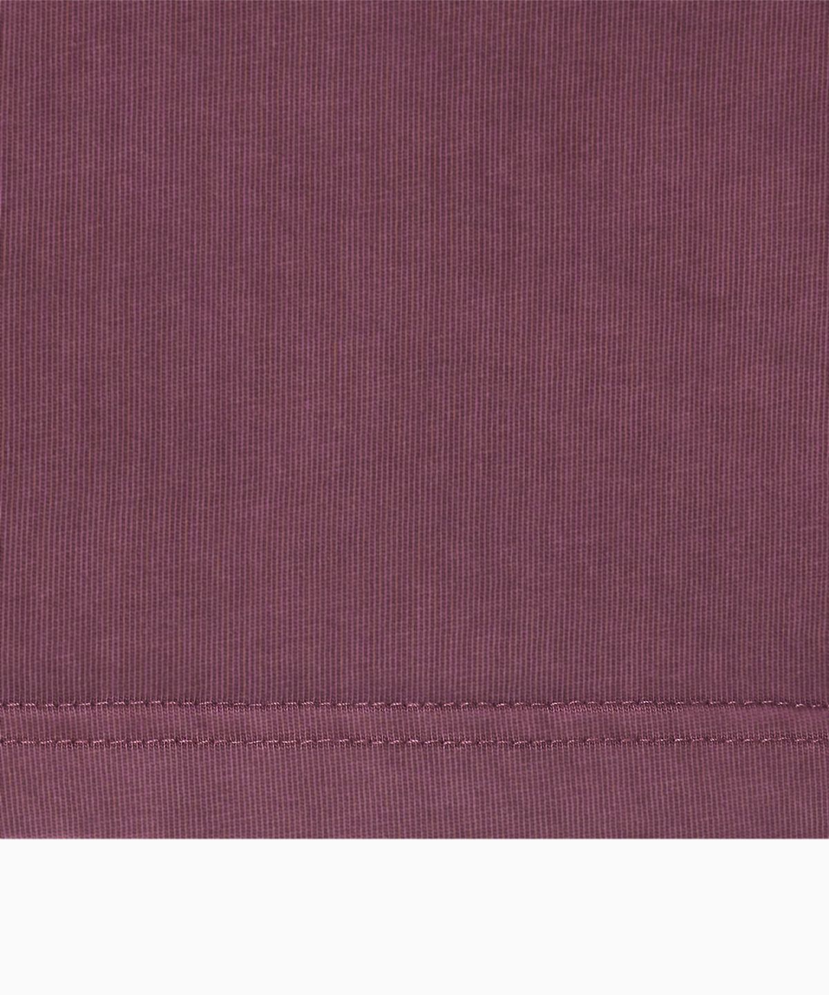 미나수(MENASOO) 275g Heavy Cotton Runner Graffiti Pigment T Shirt_Burgundy