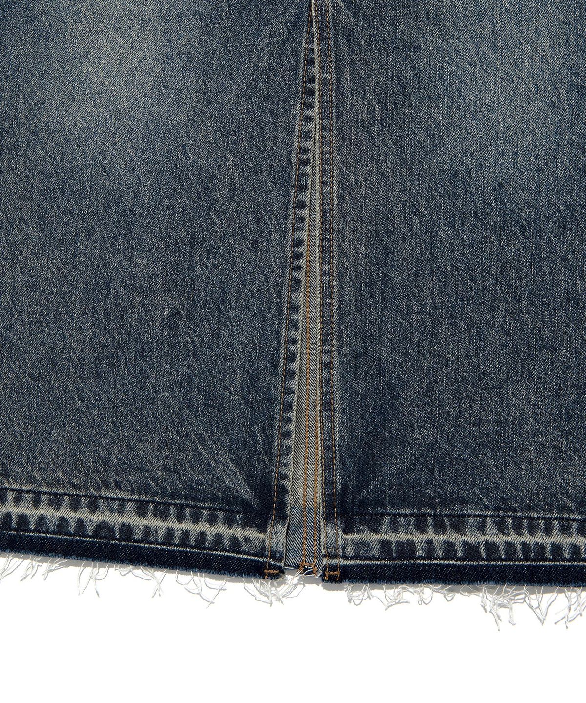리(LEE) 데님 맥시 스커트 인디고 다크