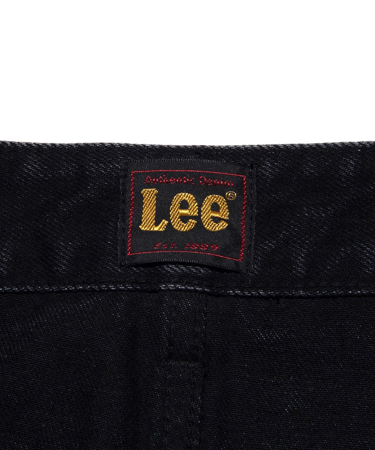 리(LEE) 데님 맥시 스커트 블랙