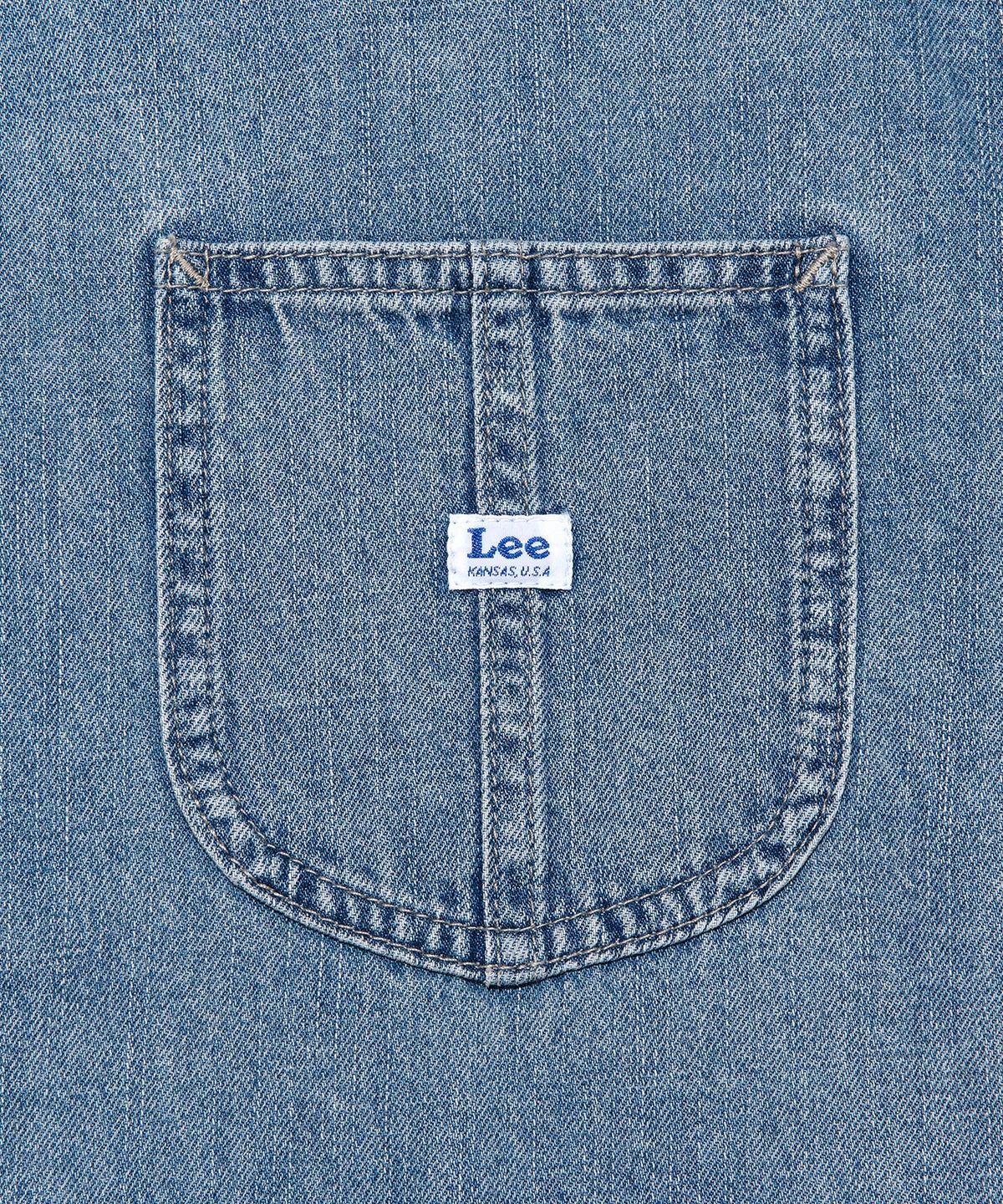 리(LEE) 베이직 데님 셔츠 인디고 미듐
