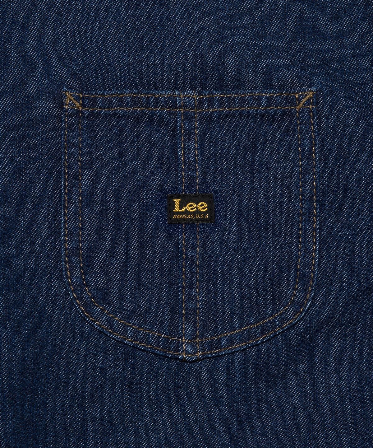 리(LEE) 베이직 데님 셔츠 인디고 다크