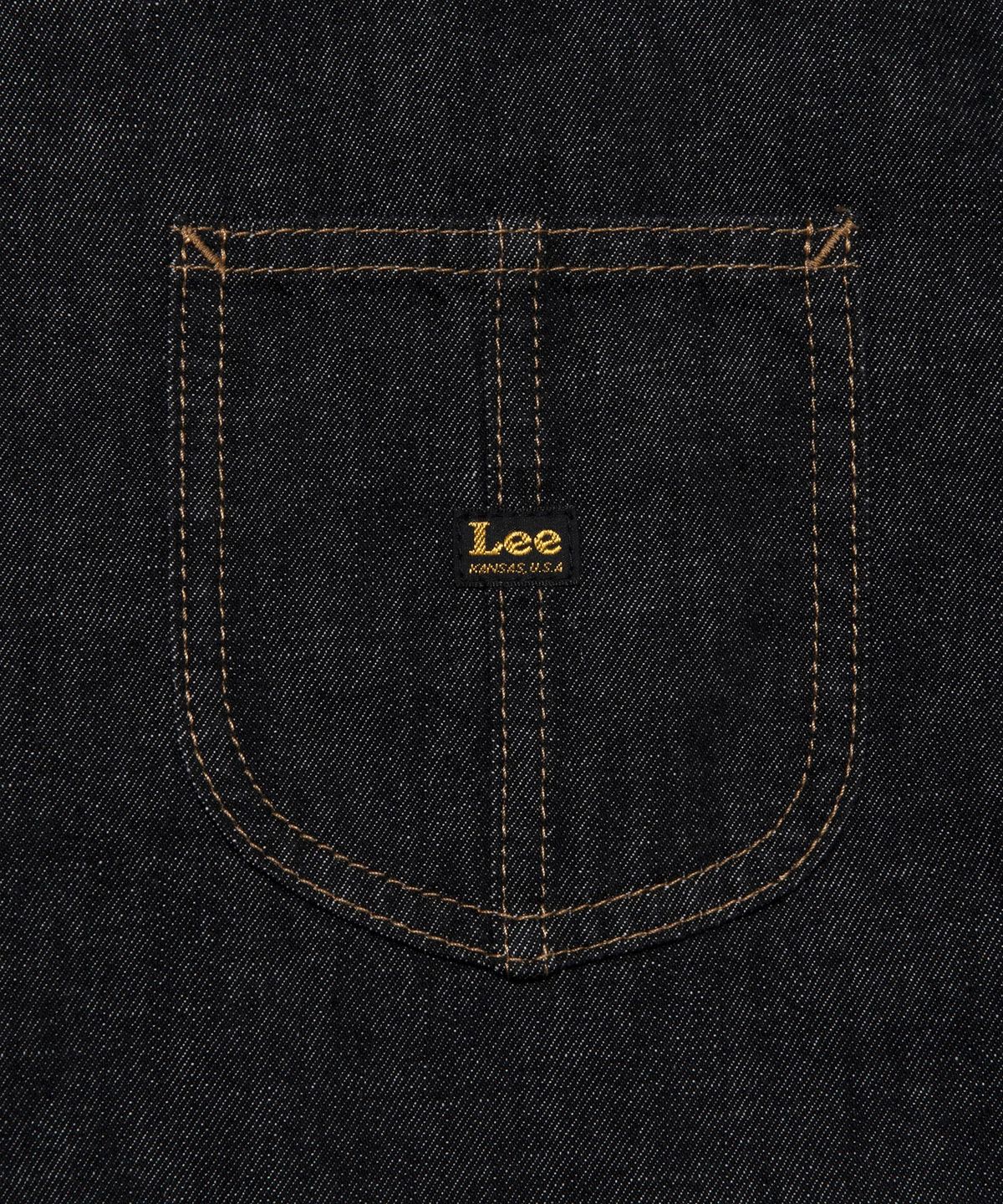 리(LEE) 베이직 데님 셔츠 블랙