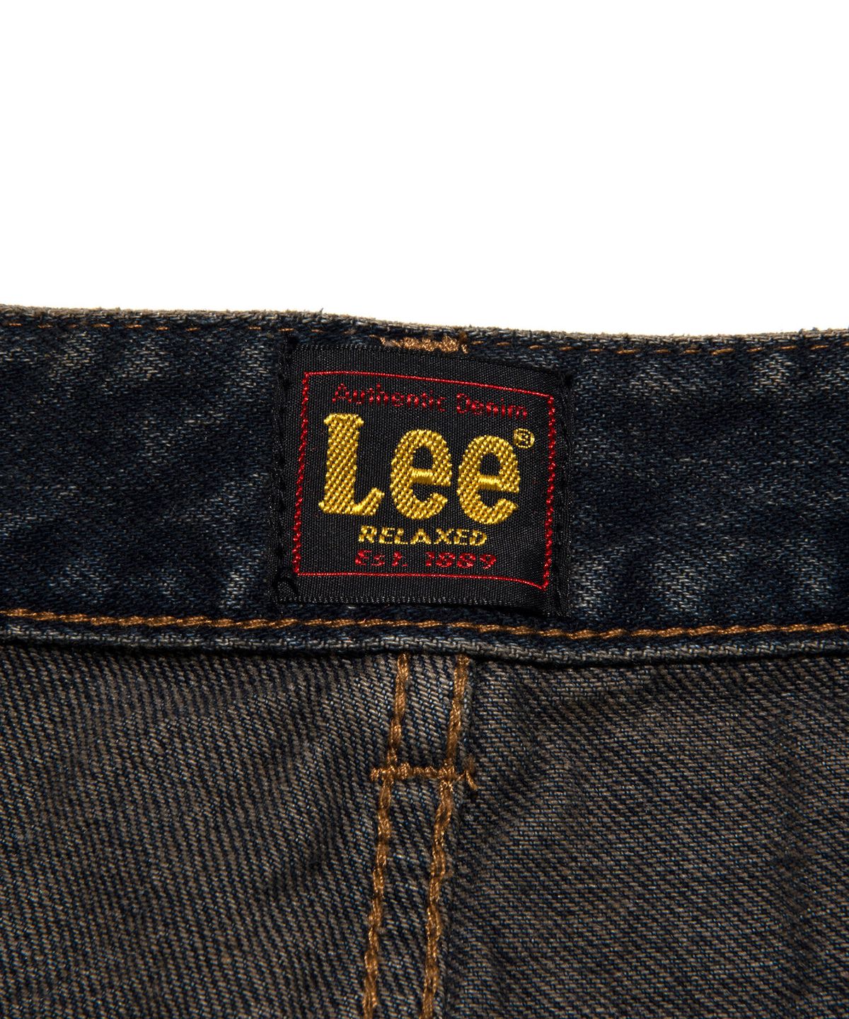 리(LEE) 우먼 릴랙스드핏 데님 팬츠 인디고 다크