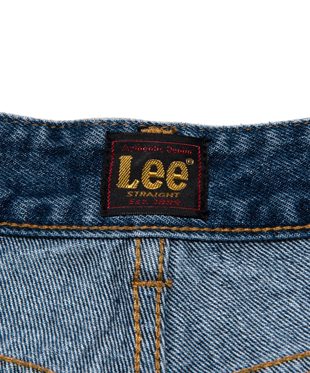 리(LEE) 우먼 스트레이트핏 데님 팬츠 인디고 미듐