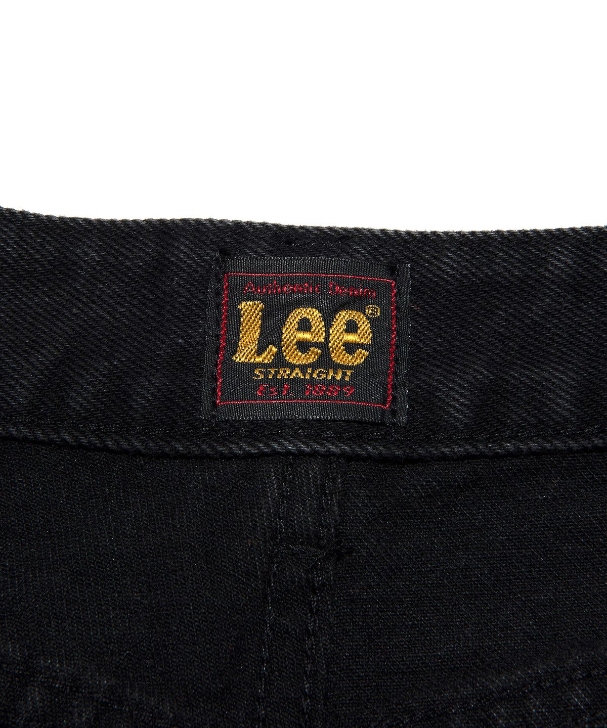 리(LEE) 우먼 스트레이트핏 데님 팬츠 블랙