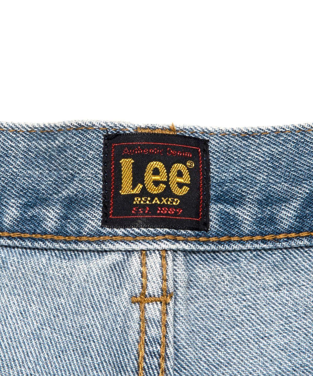 리(LEE) 맨 릴랙스드핏 데님 팬츠 인디고 미듐