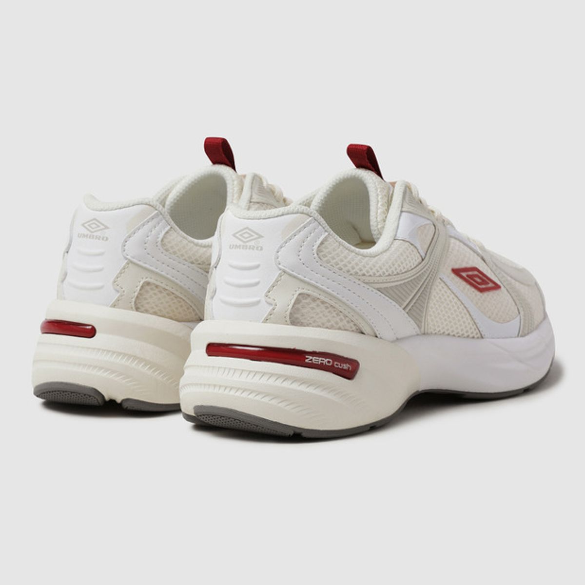 엄브로(UMBRO) POST RUN- MESH (포스트런- 메쉬) 화이트 레드(UQ323CTP70)