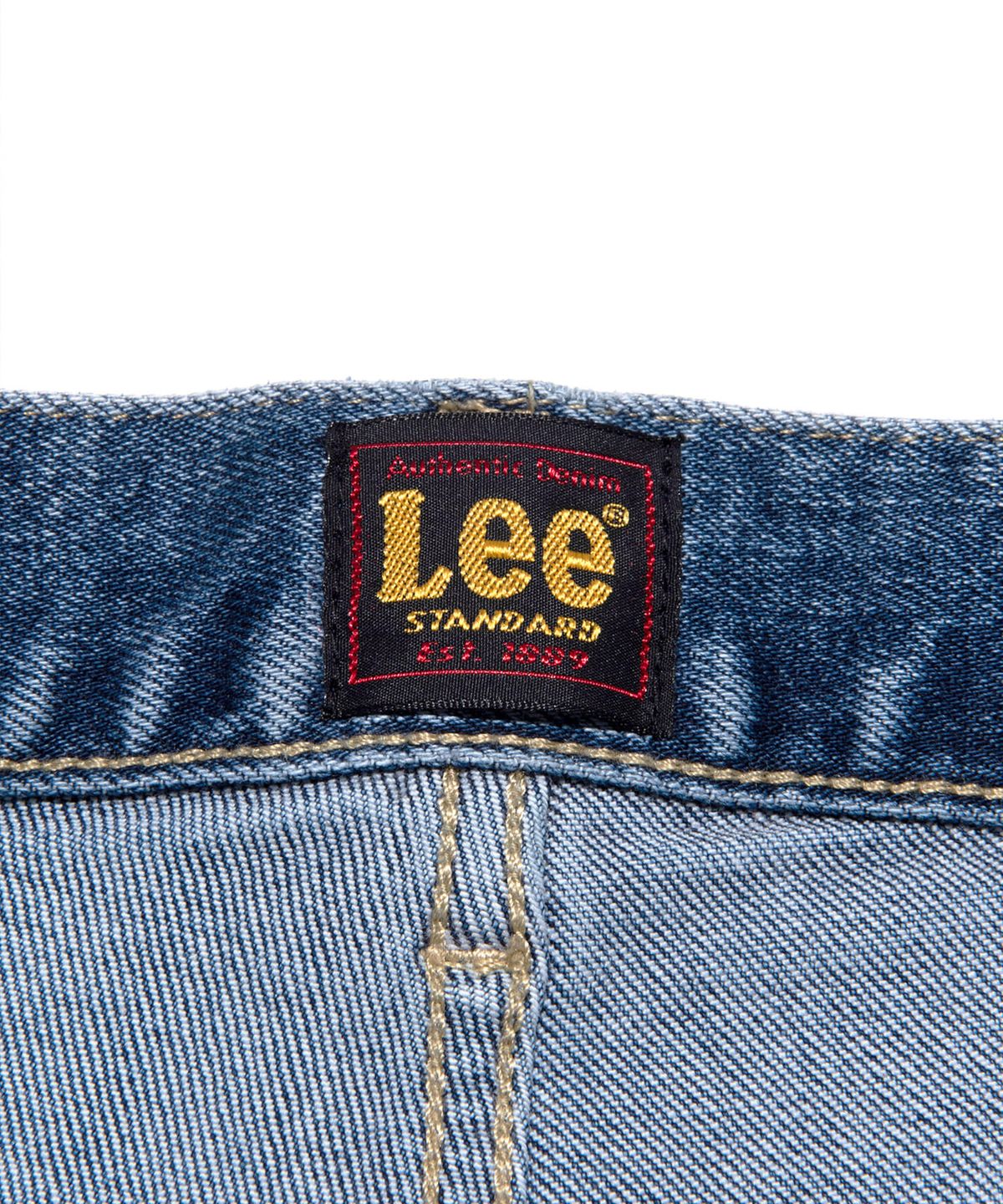 리(LEE) 맨 스탠다드핏 데님 팬츠 인디고 미듐