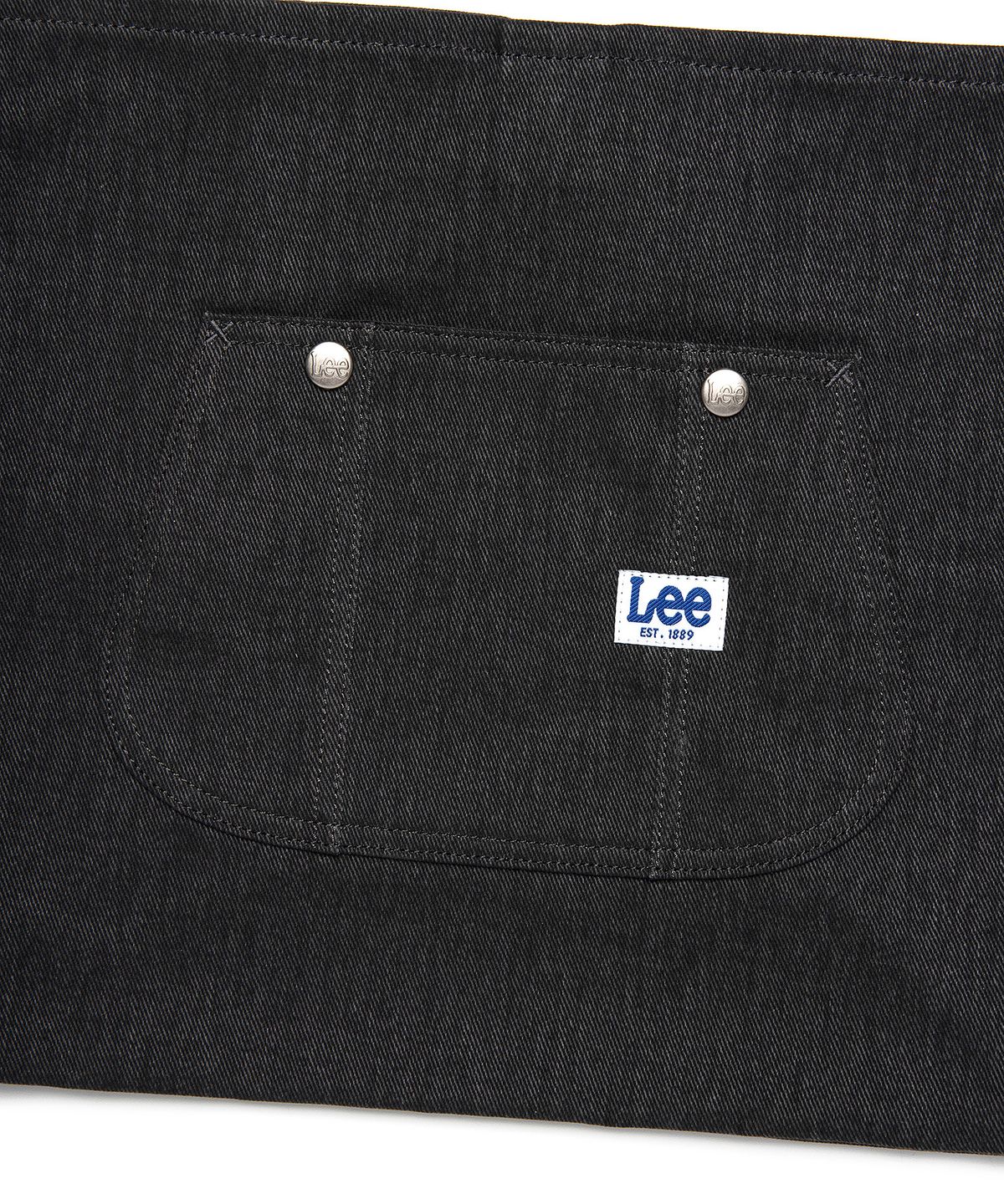 리(LEE) 빅 포켓 에코백 챠콜