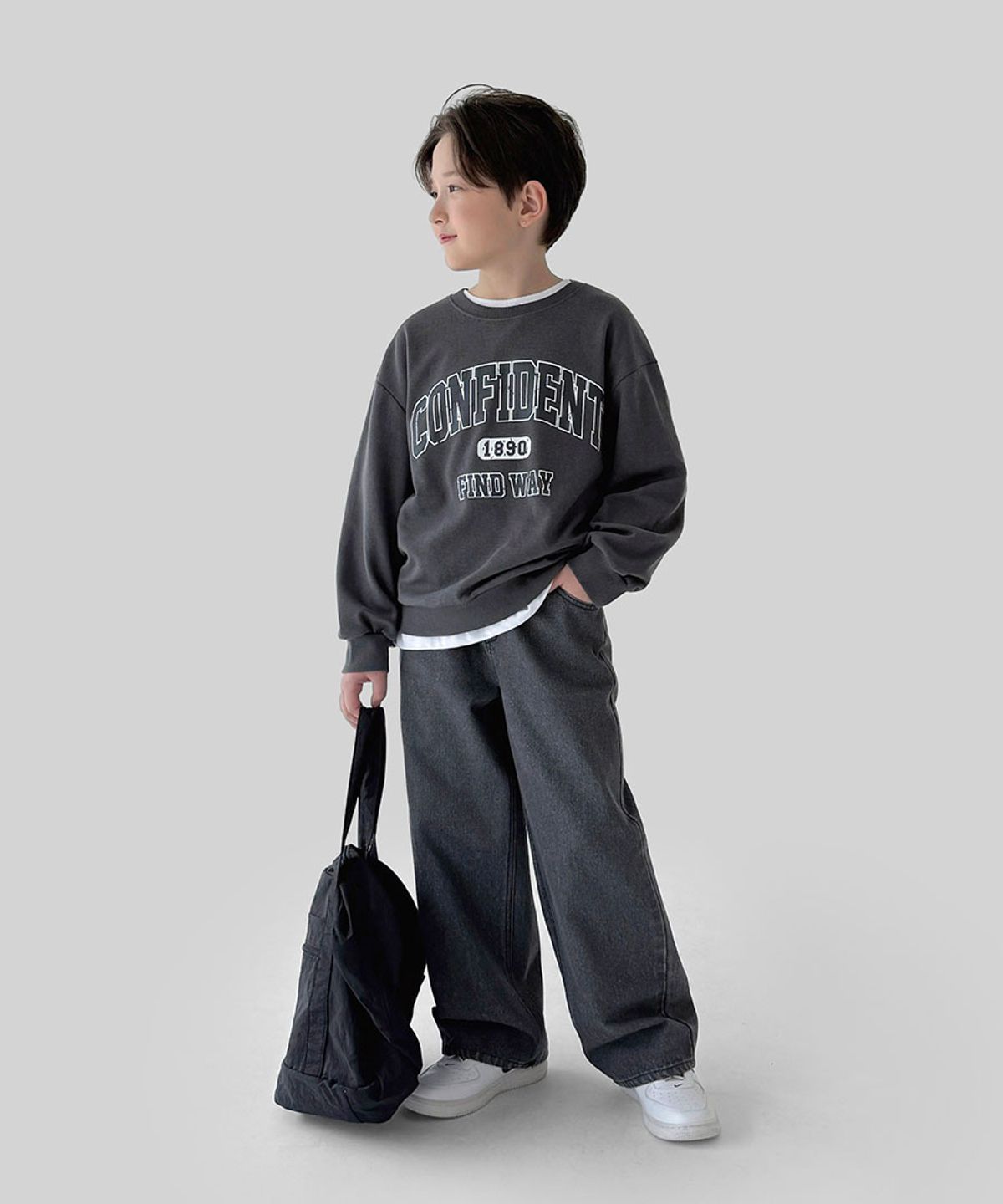 베리클로젯(BERRYCLOSET) 햄부기 데님 팬츠