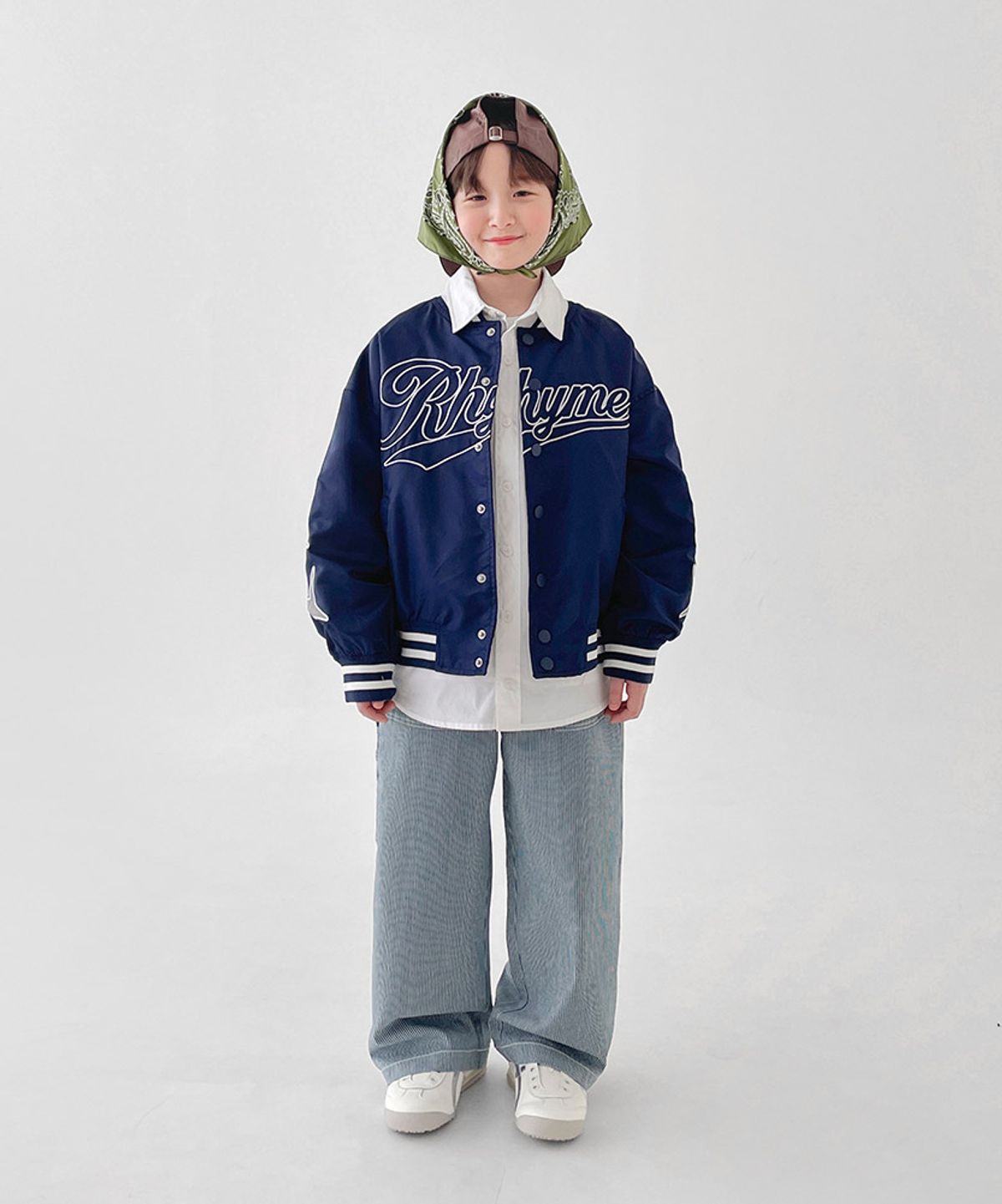 베리클로젯(BERRYCLOSET) 쓰리스타 스타디움 점퍼