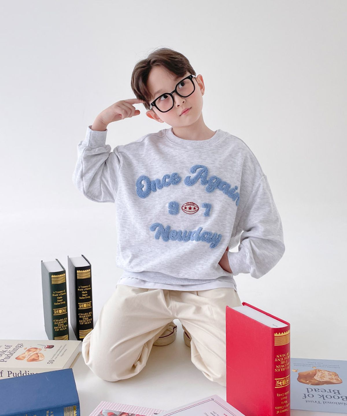 베리클로젯(BERRYCLOSET) 어게인 보이 맨투맨