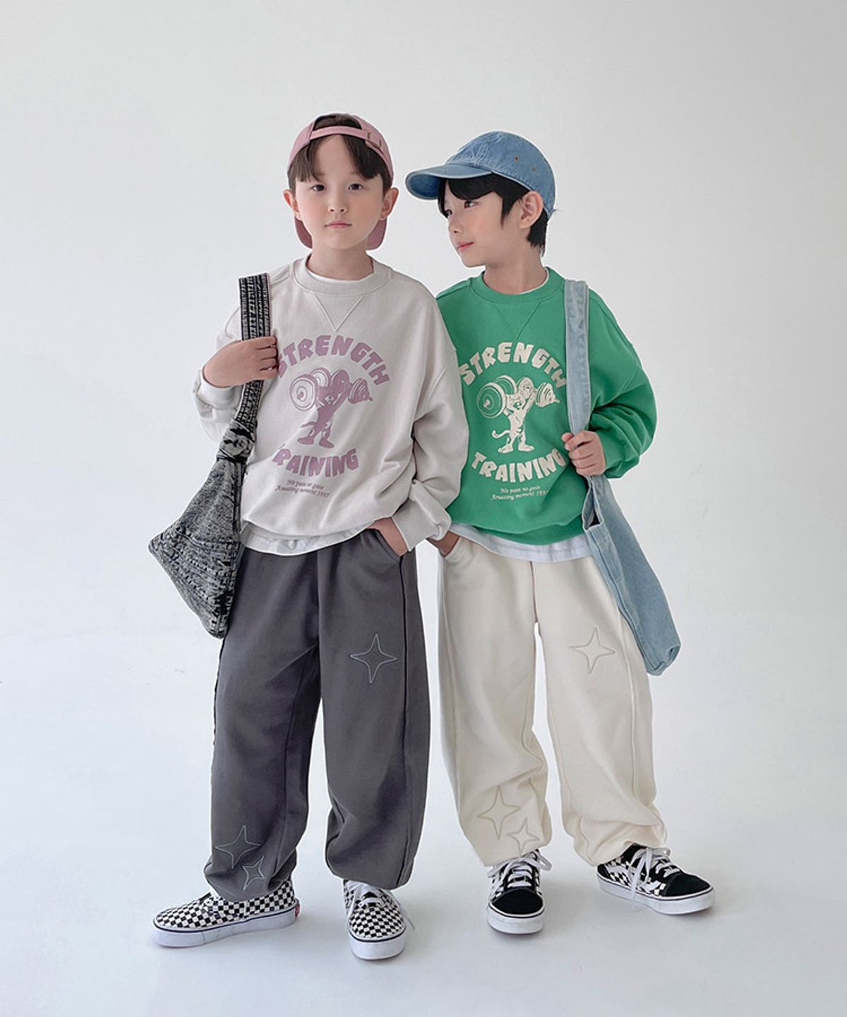 베리클로젯(BERRYCLOSET) 오운완 헬시 맨투맨