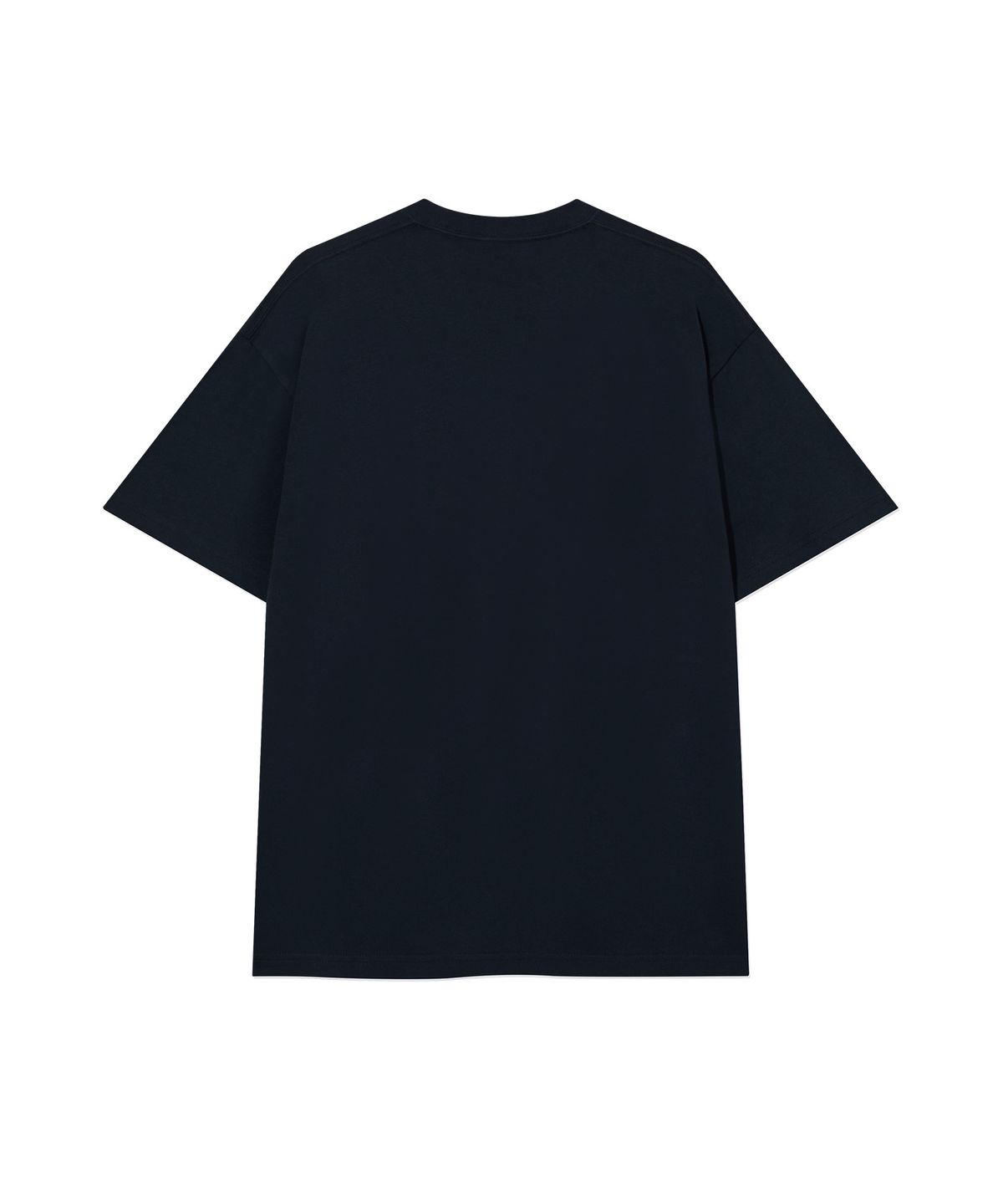 커버낫(COVERNAT) 페인팅 그래픽 티셔츠 Navy