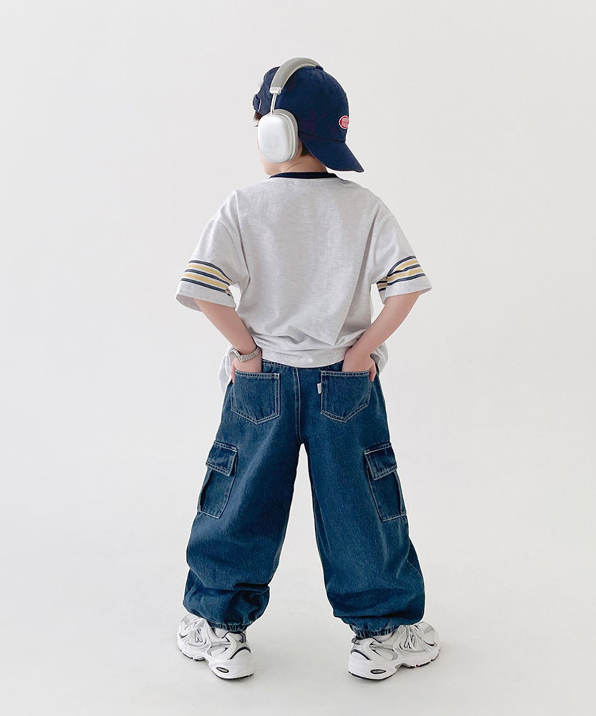 베리클로젯(BERRYCLOSET) 디스패치 데님 조거 팬츠