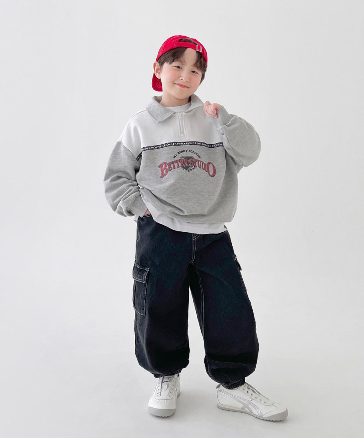 베리클로젯(BERRYCLOSET) 디스패치 데님 조거 팬츠