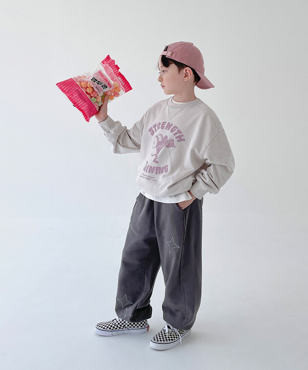 베리클로젯(BERRYCLOSET) 리슐랭 스타 조거 팬츠