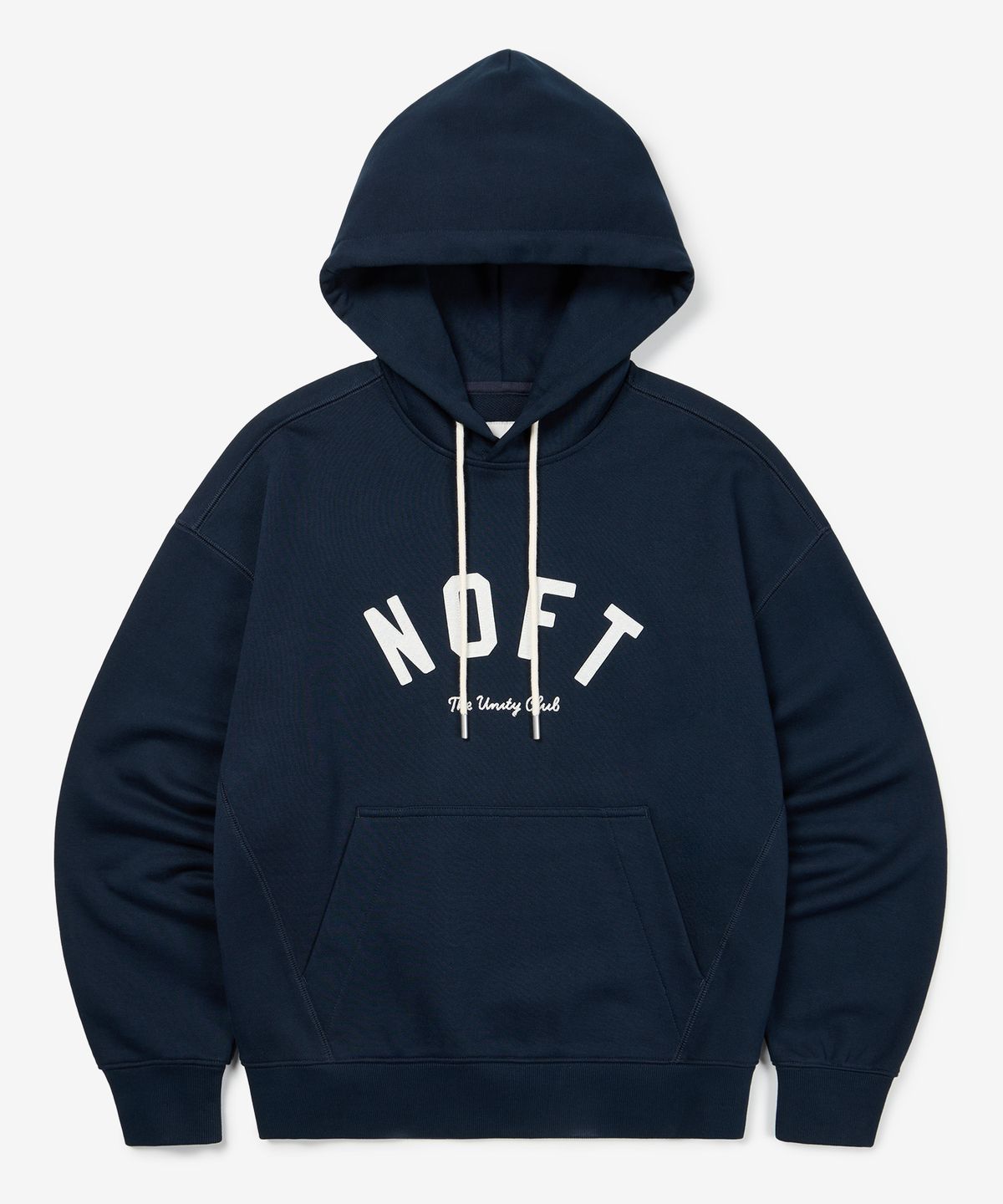 낫온리포투데이(NOT ONLY FOR TODAY) 클래식 NOFT 패치 후드티 [네이비]