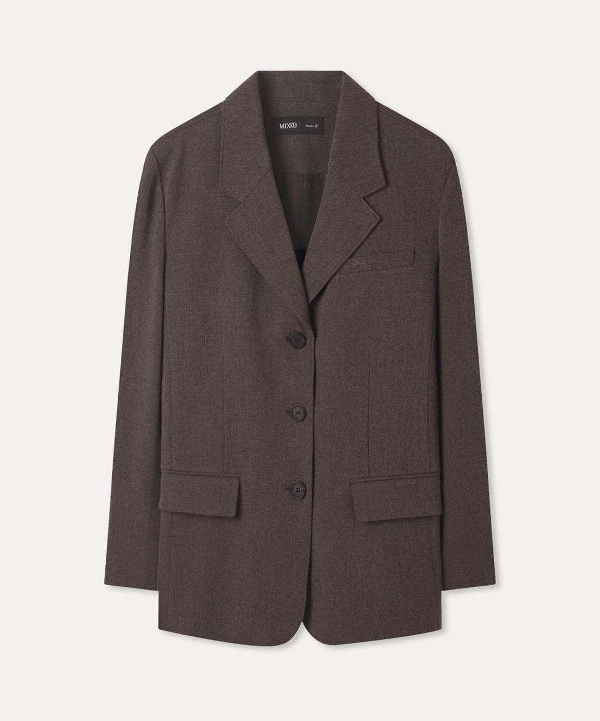 미쏘(MIXXO) 테일러드 세미 오버핏 자켓_MIWJKGT0PG