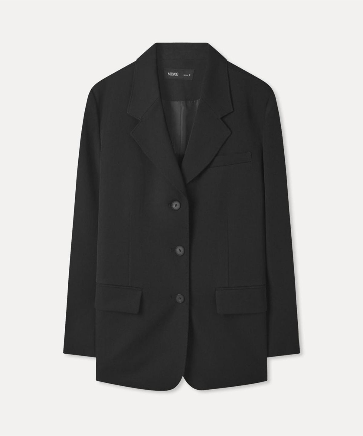 미쏘(MIXXO) 테일러드 세미 오버핏 자켓_MIWJKGT0PG