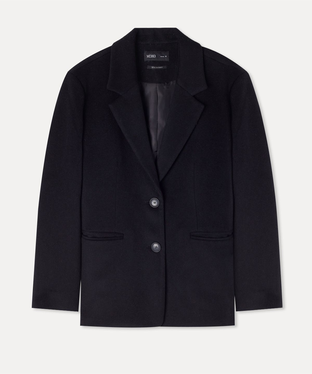 미쏘(MIXXO) 테일러드 정핏 울자켓_MIWJKGT1PB