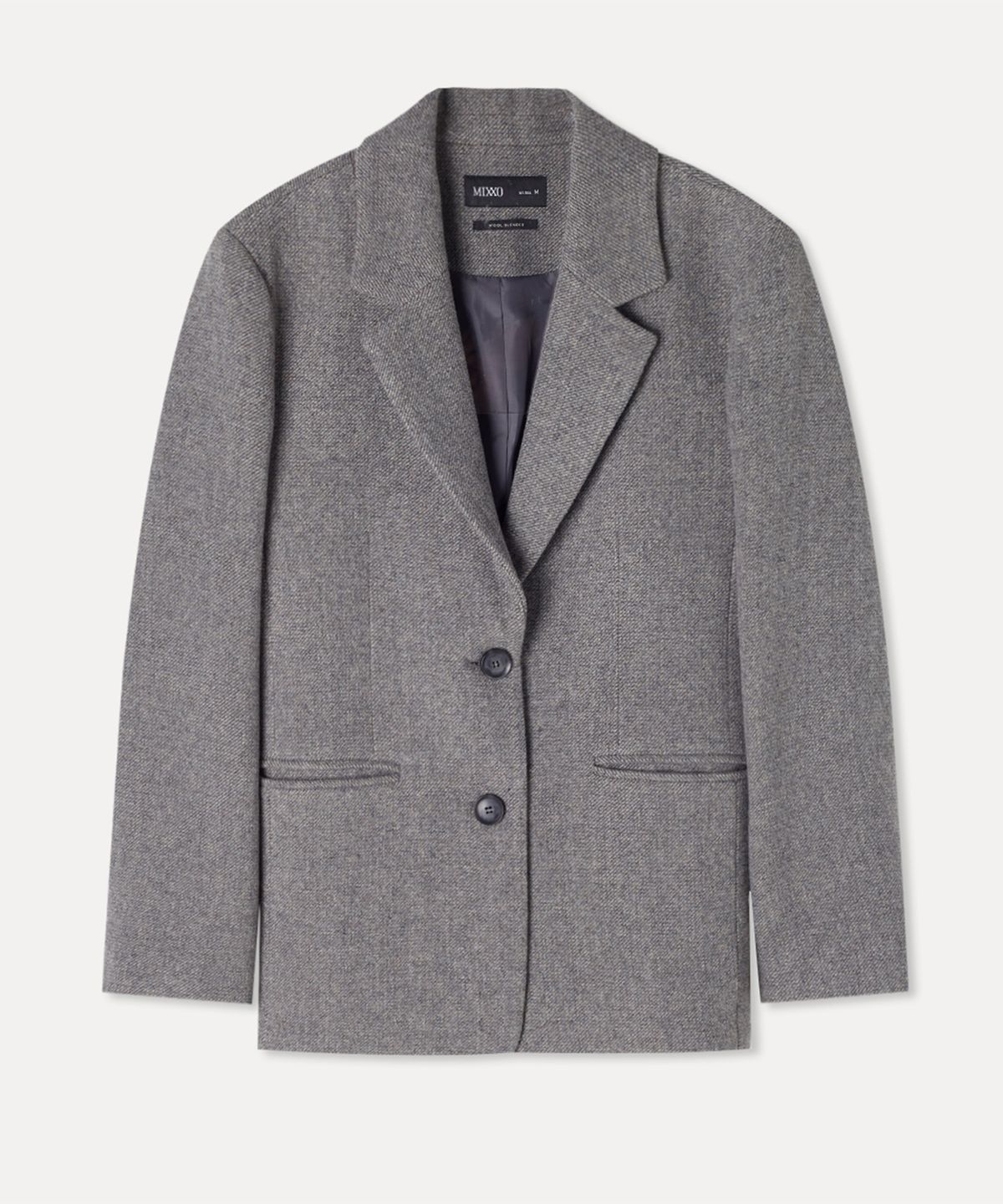 미쏘(MIXXO) 테일러드 정핏 울자켓_MIWJKGT1PB