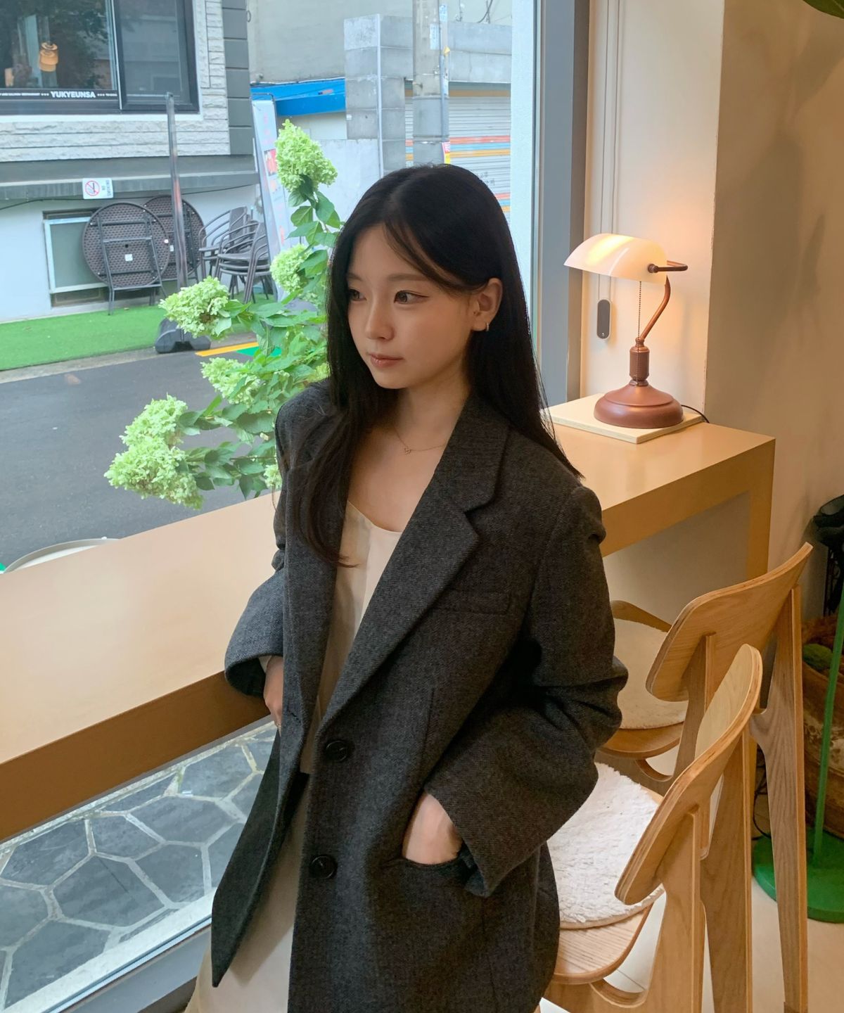 미쏘(MIXXO) 테일러드 정핏 울자켓_MIWJKGT1PB