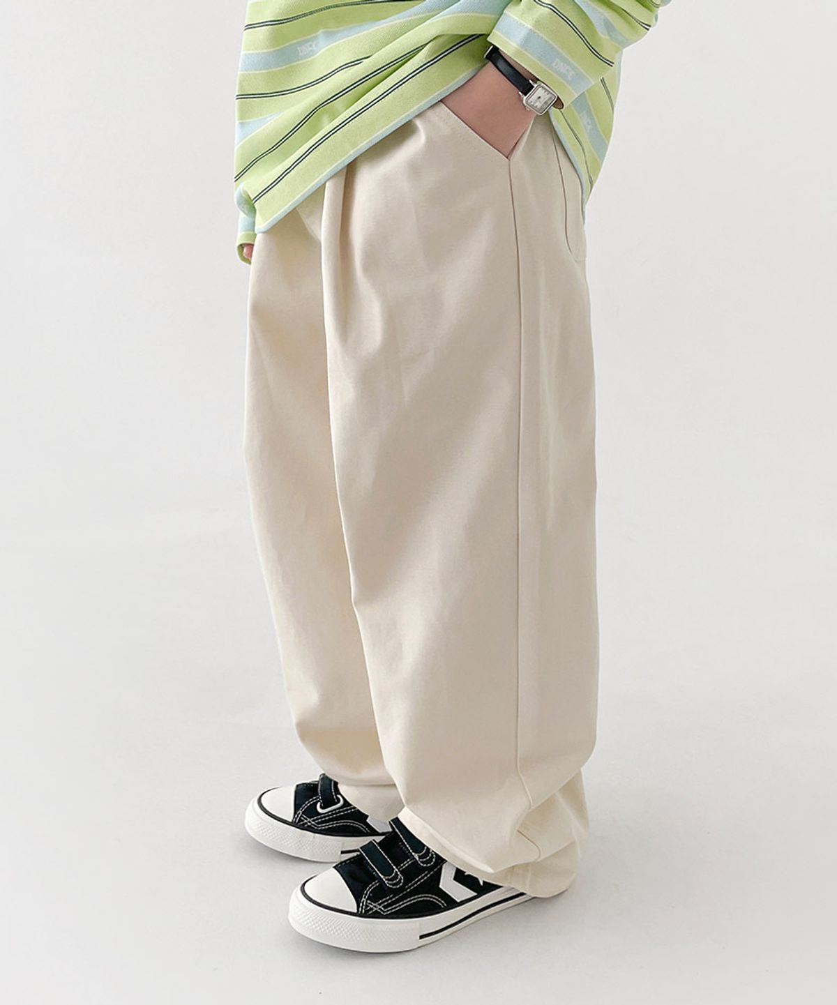 베리클로젯(BERRYCLOSET) 메모리 스트레이트 팬츠