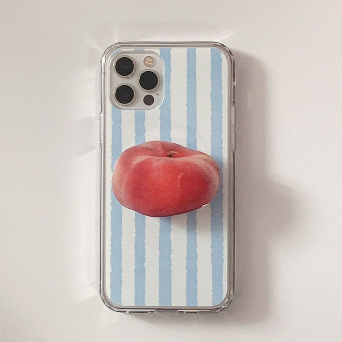 스위어(SWEEAR) Doughnut Peach Tok 납작복숭아 에폭시 톡