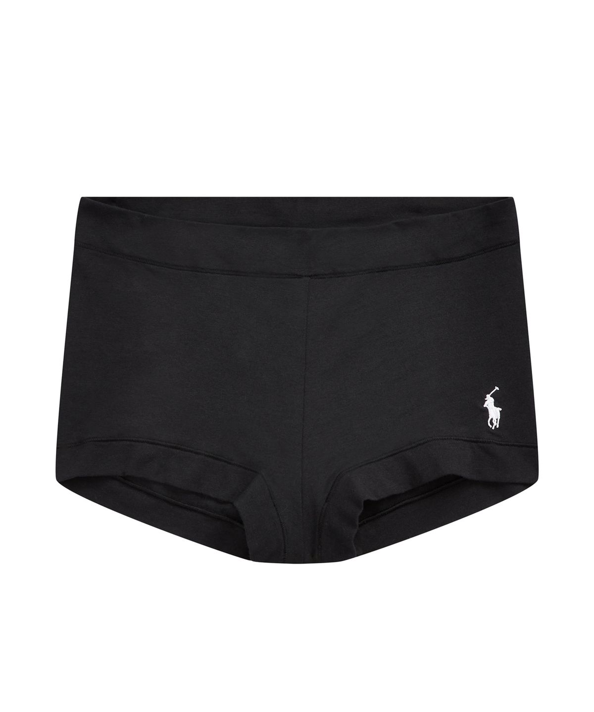 폴로 랄프로렌 이너웨어(POLO RALPH LAUREN INNERWEAR) 여성 네모팬티 블랙 4P0500