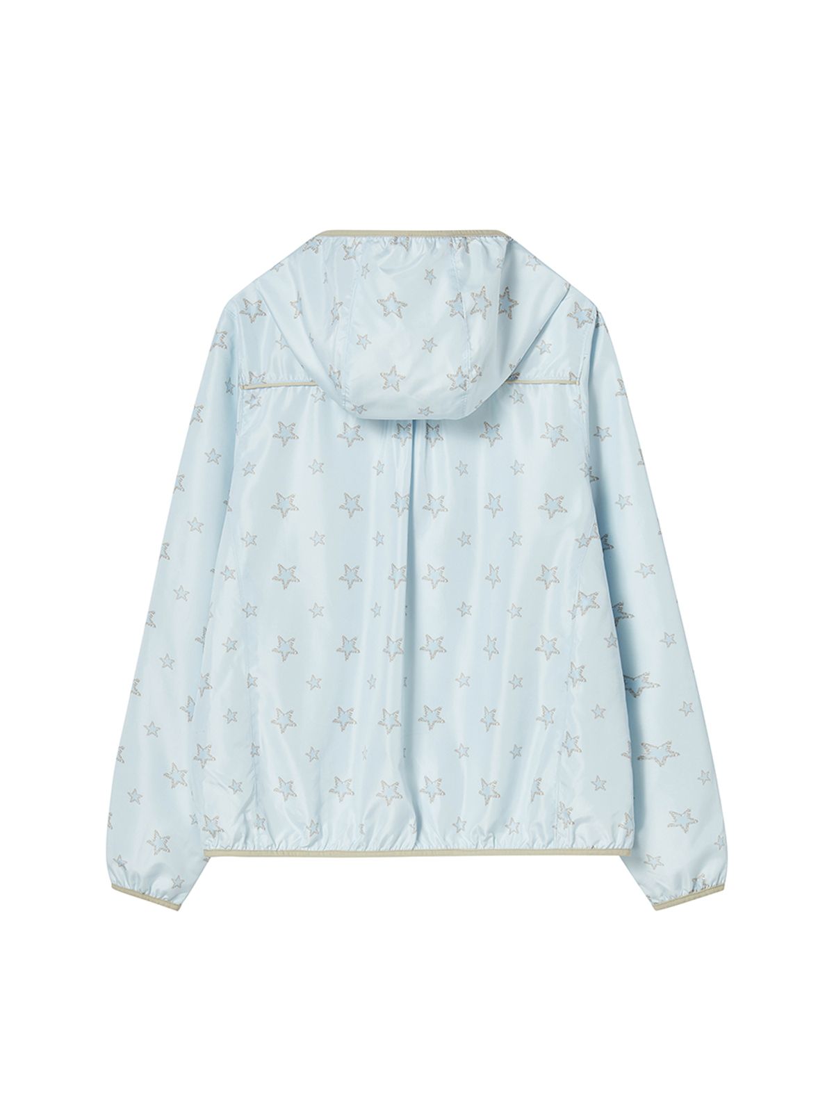 엔와이엑스엑스(NYXX) SHIRRING WINDBREAKER LIGHT BLUE