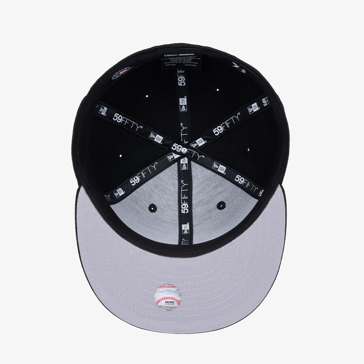 뉴에라(NEW ERA) MLB 시카고 화이트삭스 베이직 아웃라인 사이즈캡 블랙 11941974