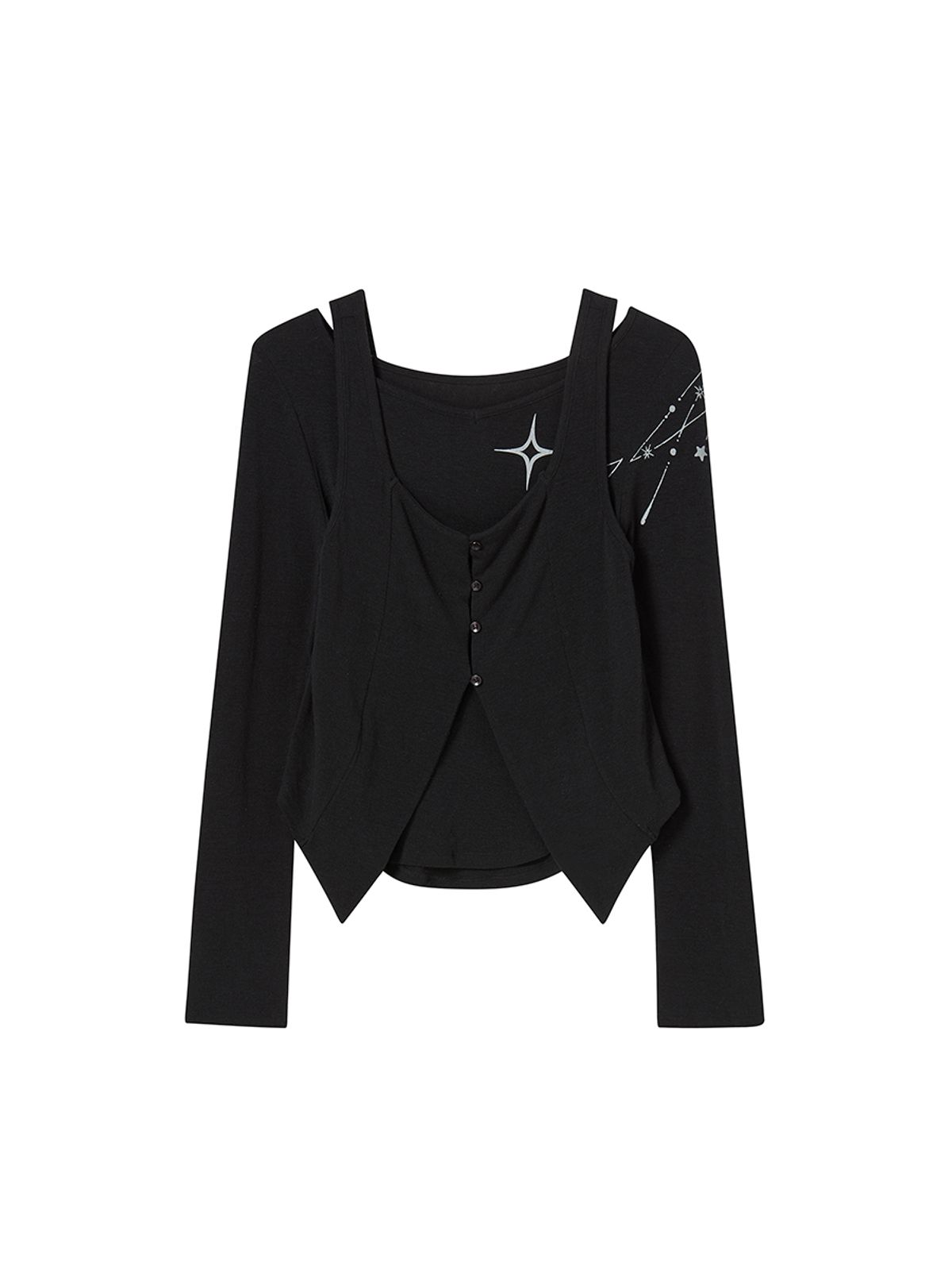 엔와이엑스엑스(NYXX) LAYERED L/S BLACK