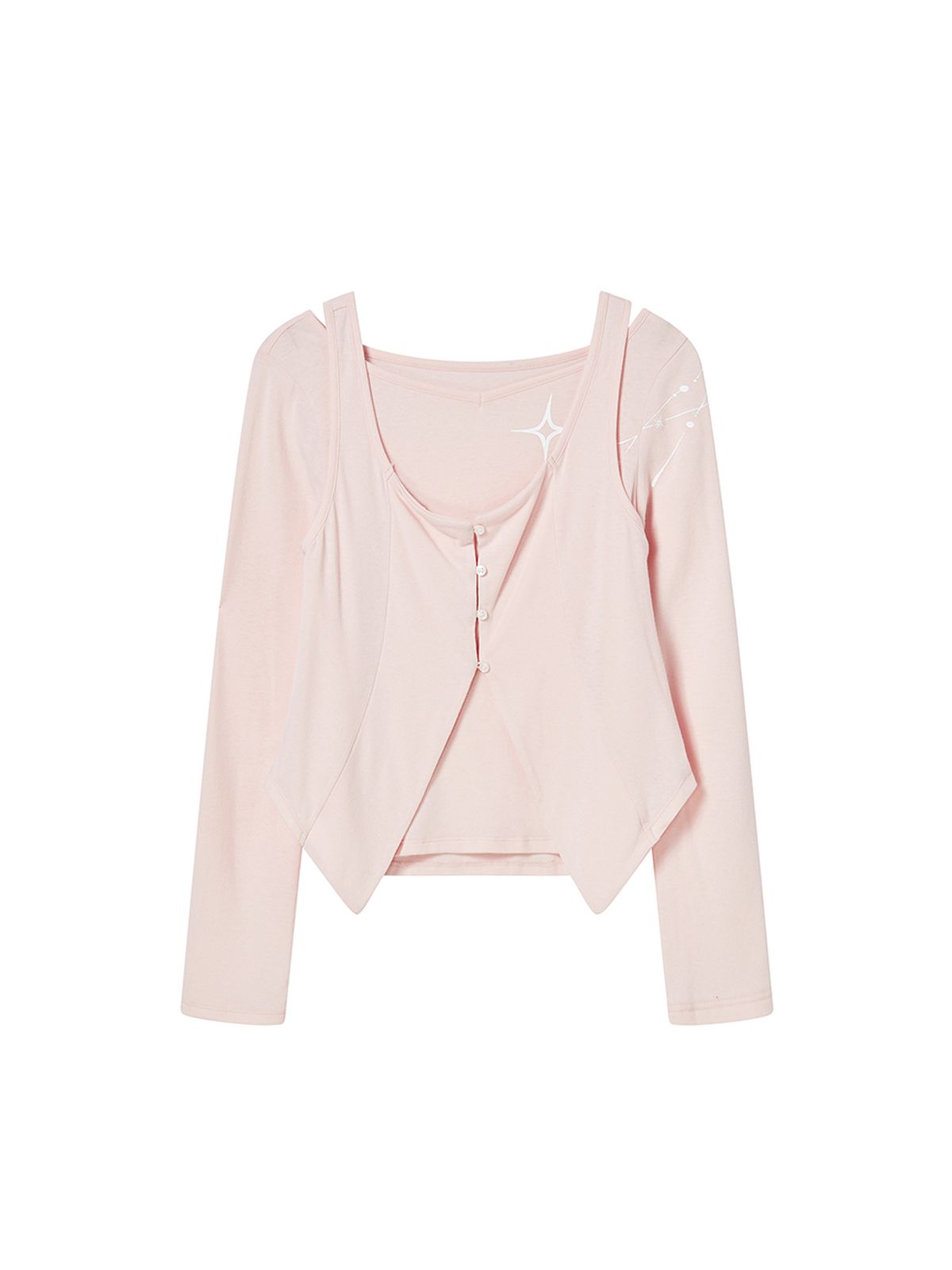 엔와이엑스엑스(NYXX) LAYERED L/S PINK