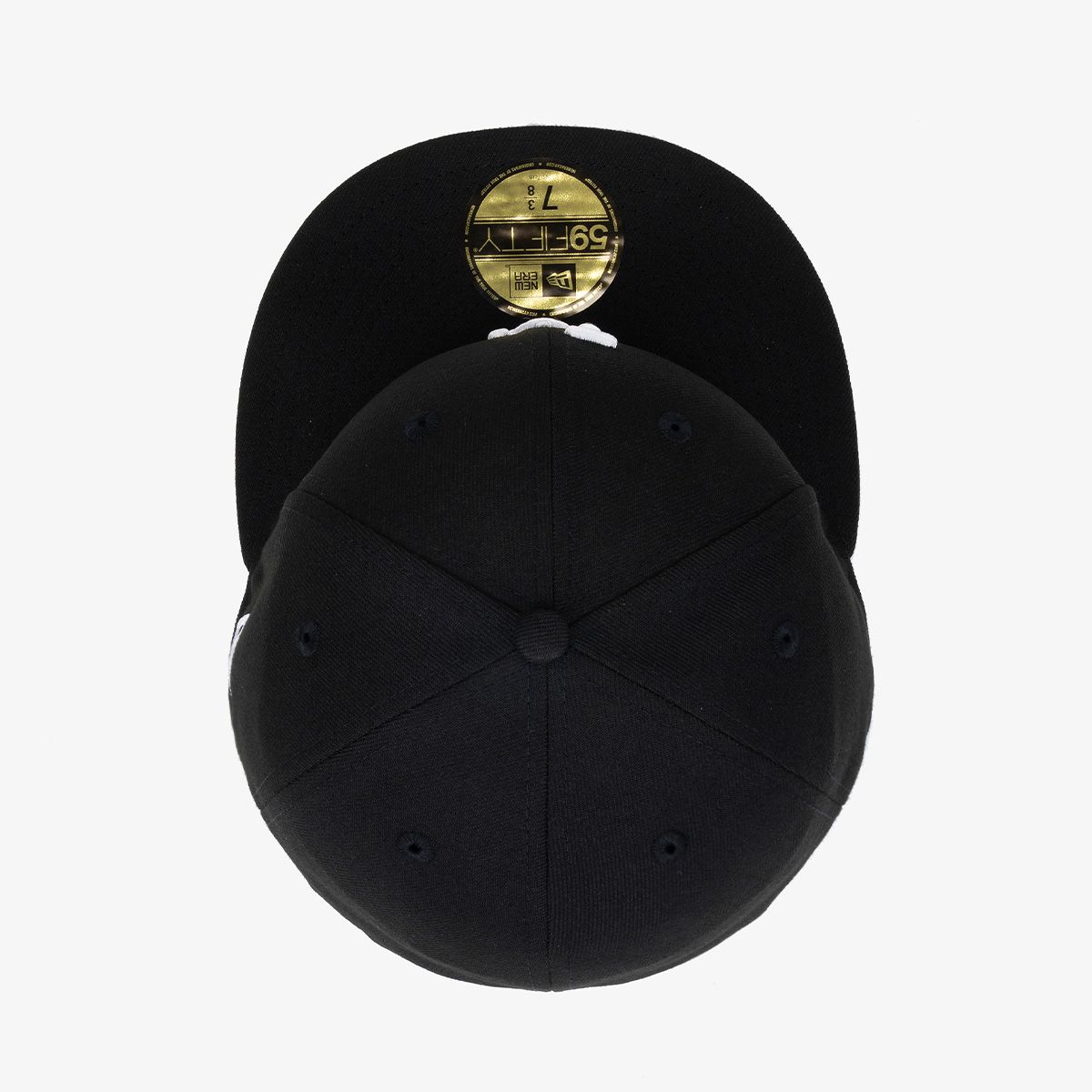 뉴에라(NEW ERA) MLB LA다저스 베이직 사이즈캡 블랙/화이트 11591149