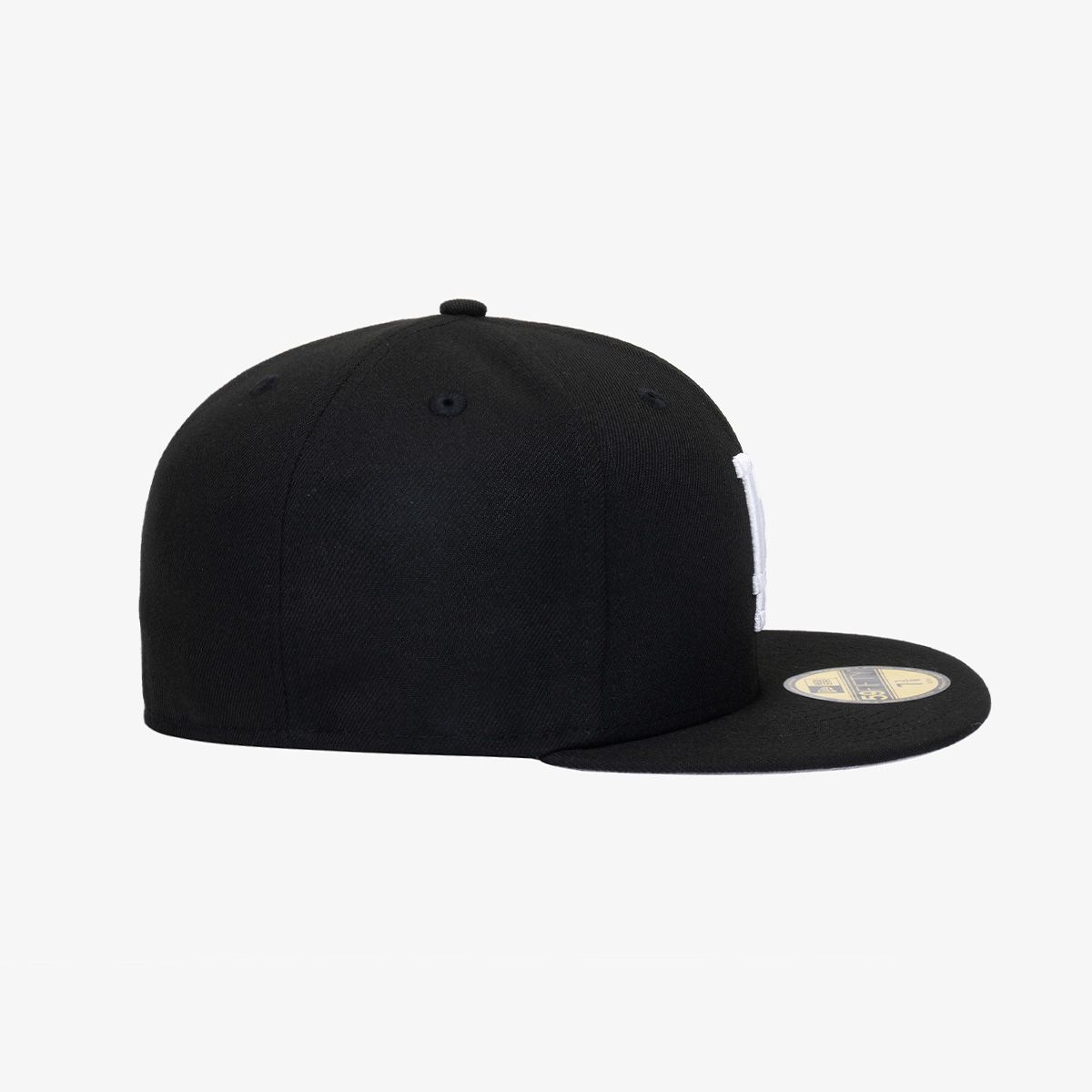 뉴에라(NEW ERA) MLB LA다저스 베이직 사이즈캡 블랙/화이트 11591149