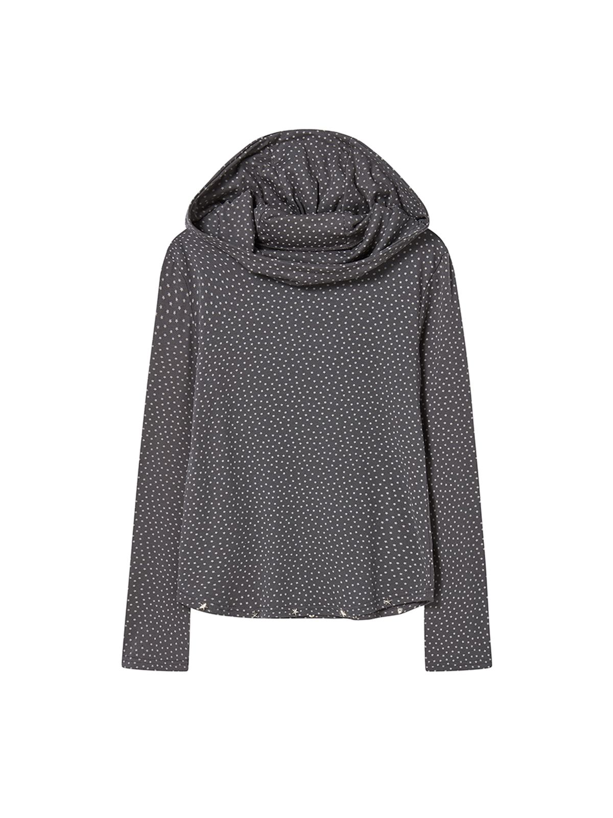 엔와이엑스엑스(NYXX) STUD HOODIE CHARCOAL