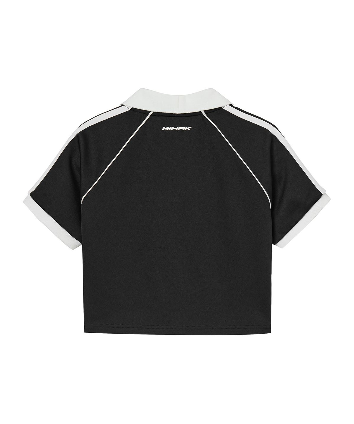 미학(MIHAK) 94 풋볼 크롭 저지 티셔츠 (BLACK)