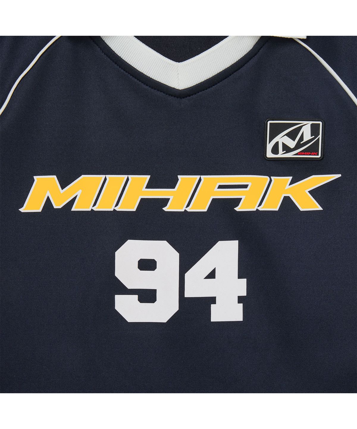 미학(MIHAK) 94 풋볼 크롭 저지 티셔츠 (NAVY)
