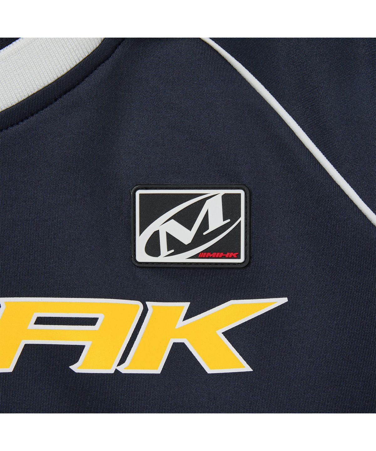 미학(MIHAK) 94 풋볼 크롭 저지 티셔츠 (NAVY)