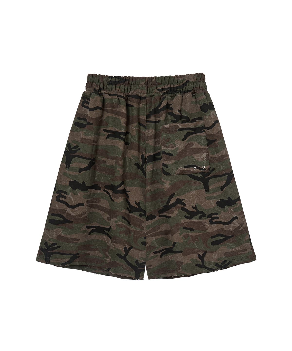 미학(MIHAK) 메탈 로고 카모 버뮤다 팬츠 (CAMO)