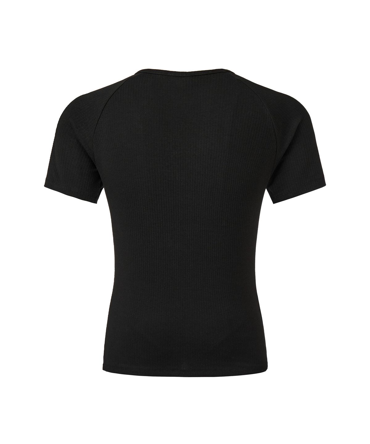 미학(MIHAK) 메탈 로고 머슬핏 헨리넥 티셔츠 (BLACK)