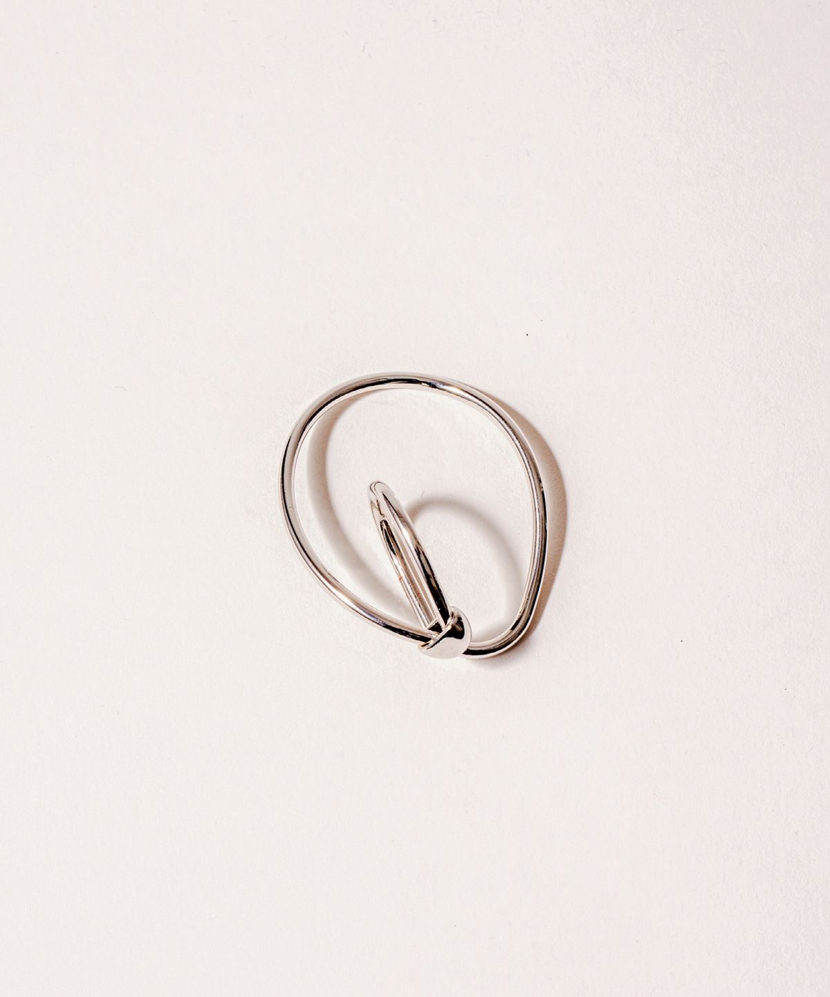 노비스도쿄(NOVICE TOKYO) 후프 이어 커프 Hoop Ear Cuff / Silver