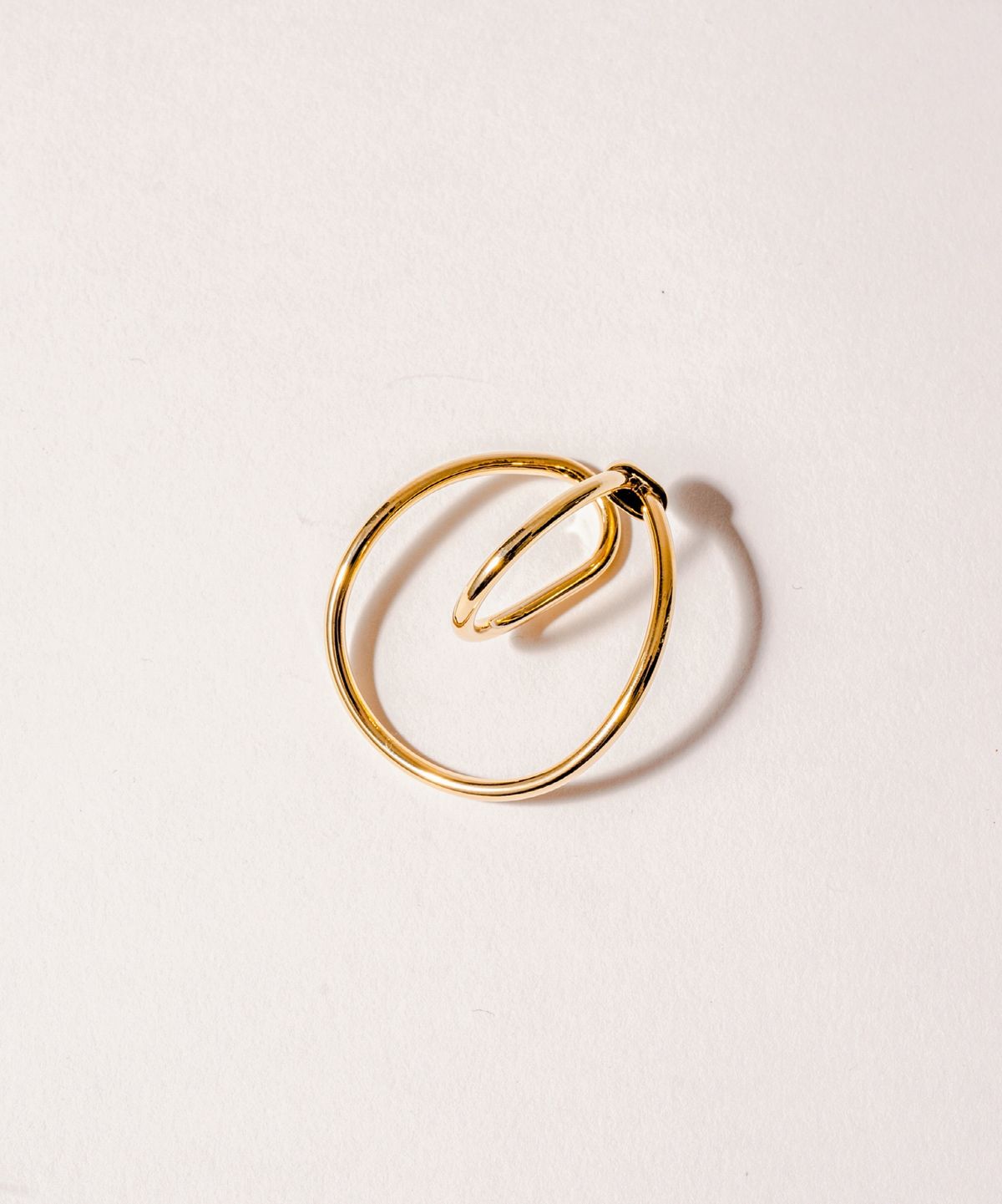 노비스도쿄(NOVICE TOKYO) 후프 이어 커프 Hoop Ear Cuff / Gold