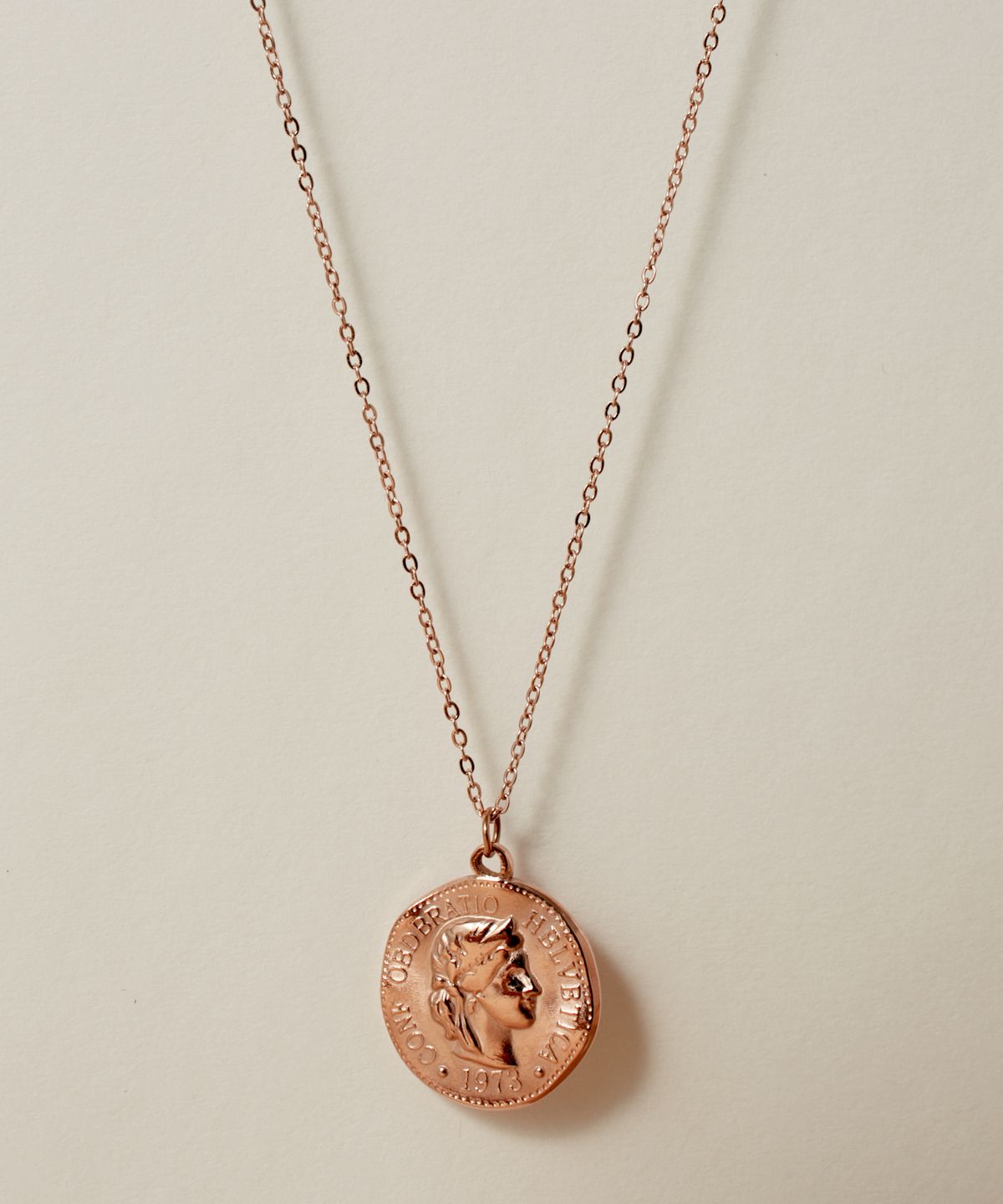 노비스도쿄(NOVICE TOKYO) 코인 목걸이 Coin Necklace[Stainless / Gold