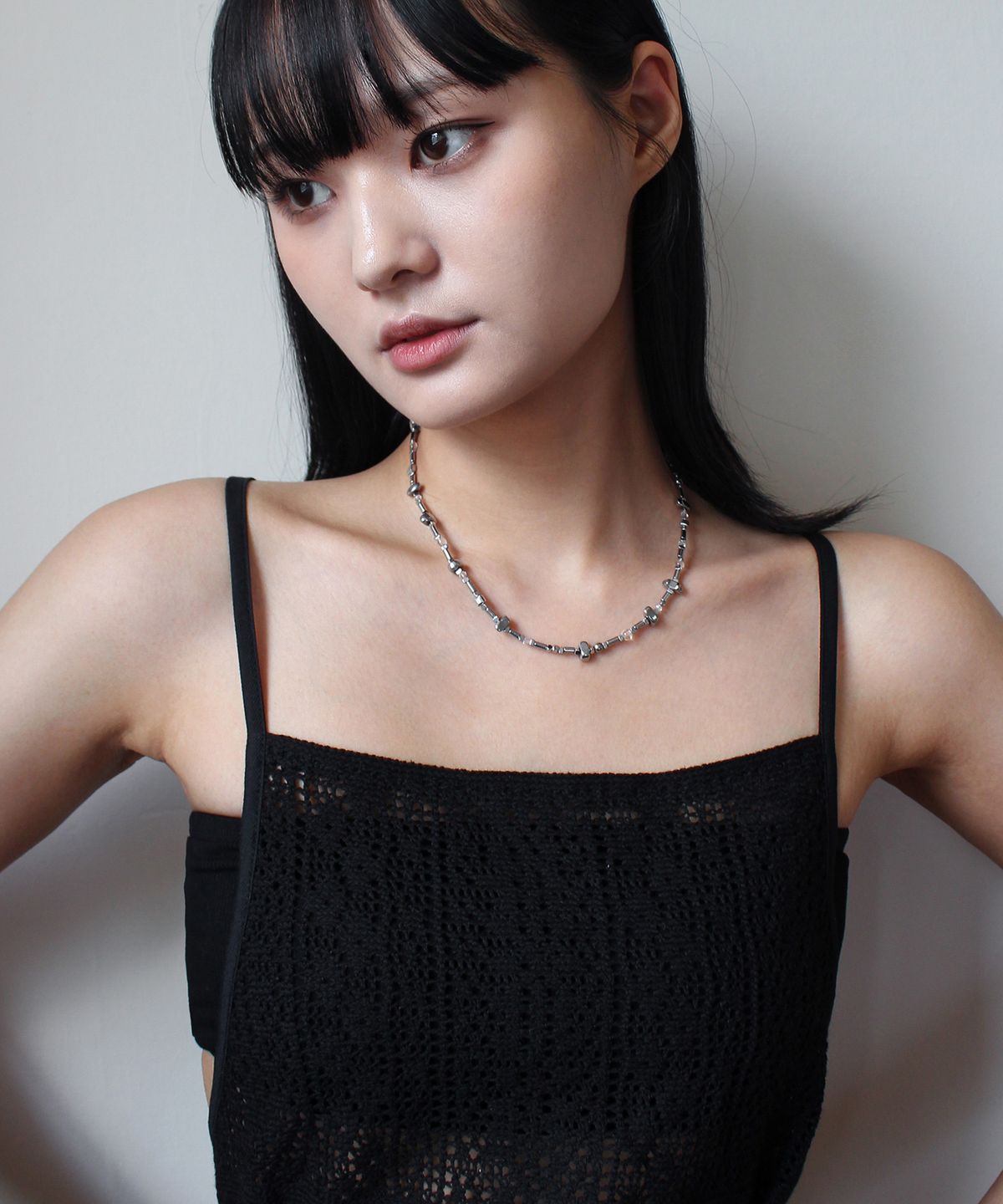 루바티(RUBATI) 아테나 헤머타이트 네크리스