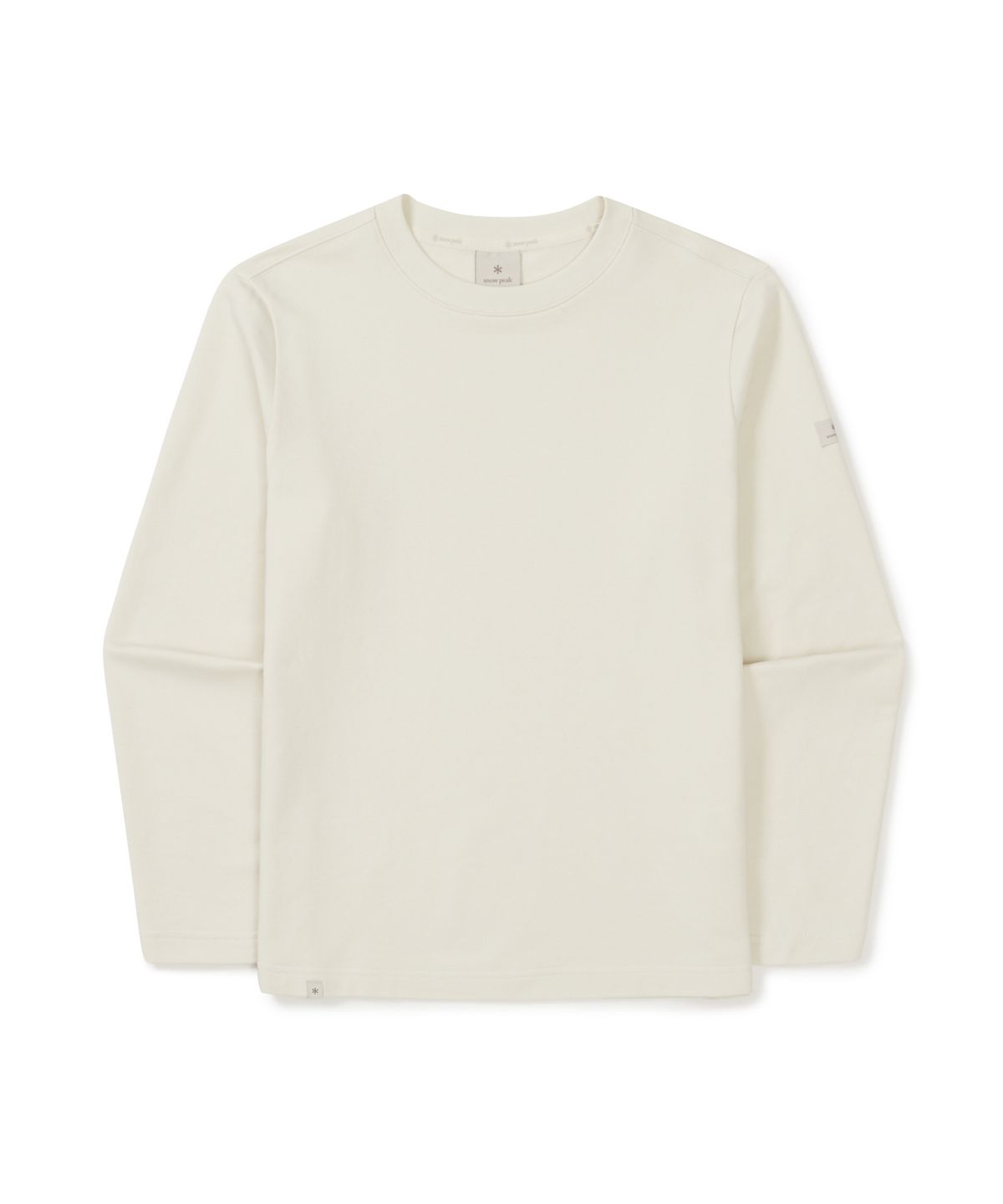 스노우피크 어패럴(SNOWPEAK APPAREL) 베이직 여성 긴팔 티셔츠 (S25FWFTL11) Sand Beige