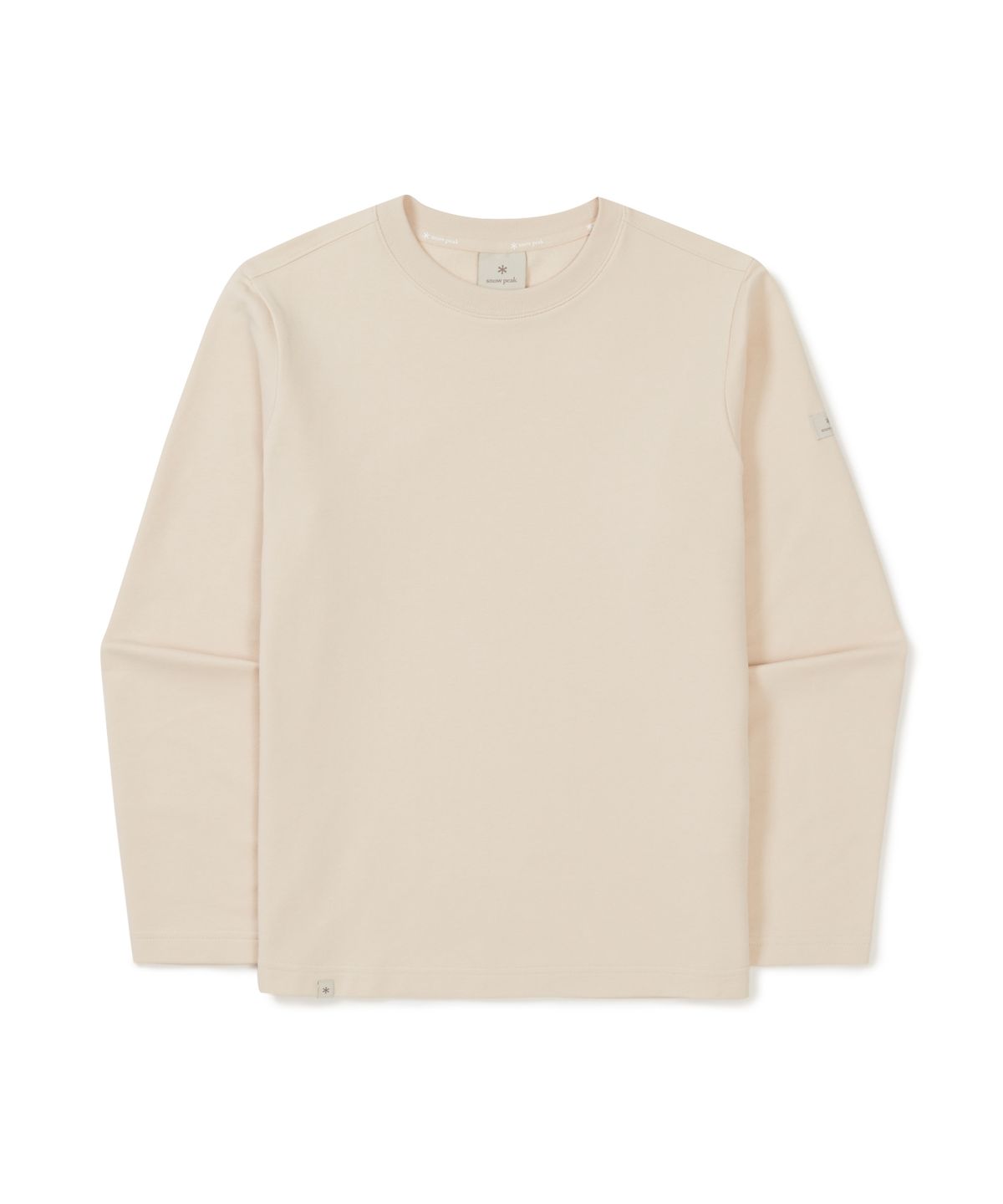 스노우피크 어패럴(SNOWPEAK APPAREL) 베이직 여성 긴팔 티셔츠 (S25FWFTL11) Peach